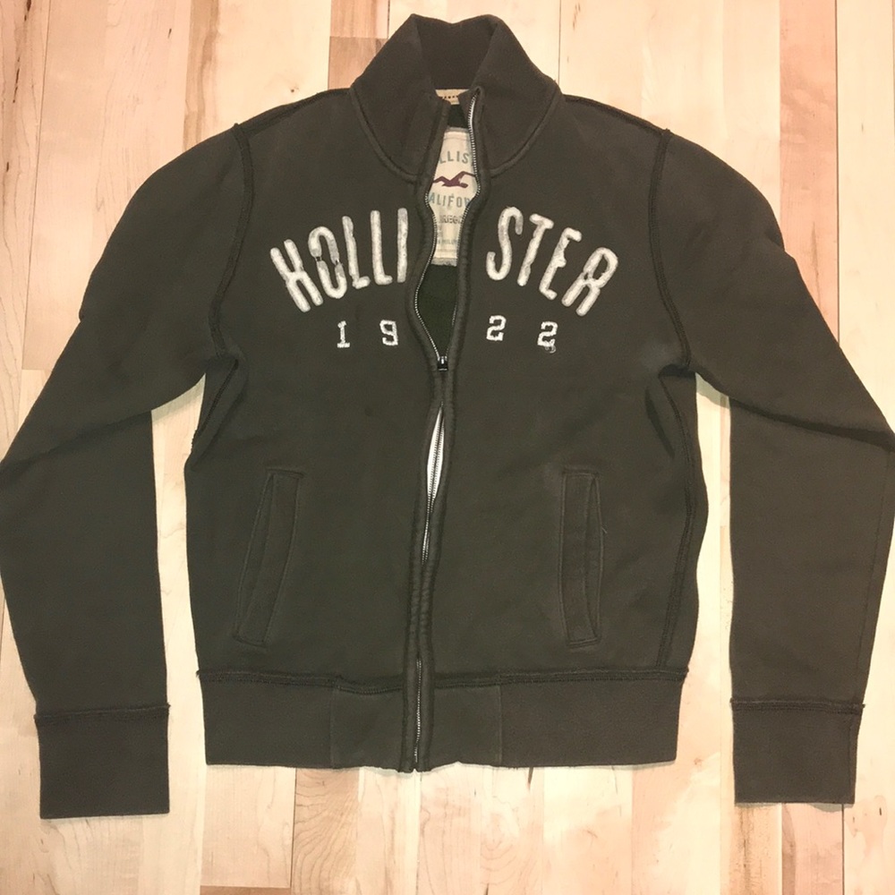 MENS HOLLISTER ZIP UP SWEATSHIRT